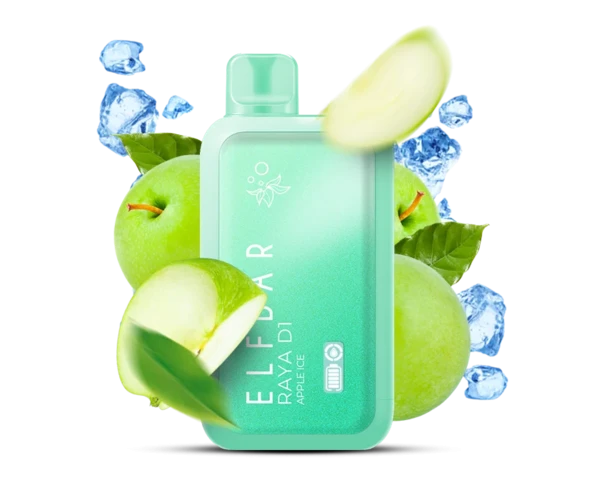 Elf Bar RAYA D1 13000 - Appel Ice 5%