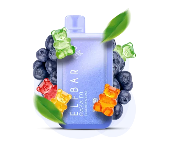 Elf Bar RAYA D1 13000 - Blueberry Gami 5%
