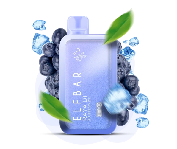 Elf Bar RAYA D1 13000 - Blueberry Ice 5%