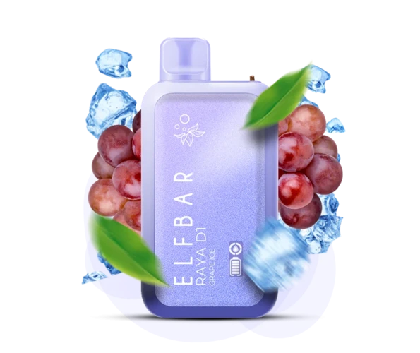 Elf Bar RAYA D1 13000 - Grape Ice 5%