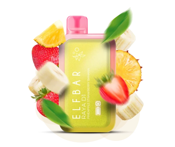 Elf Bar RAYA D1 13000 - Pineapple Strawberry Banana 5%