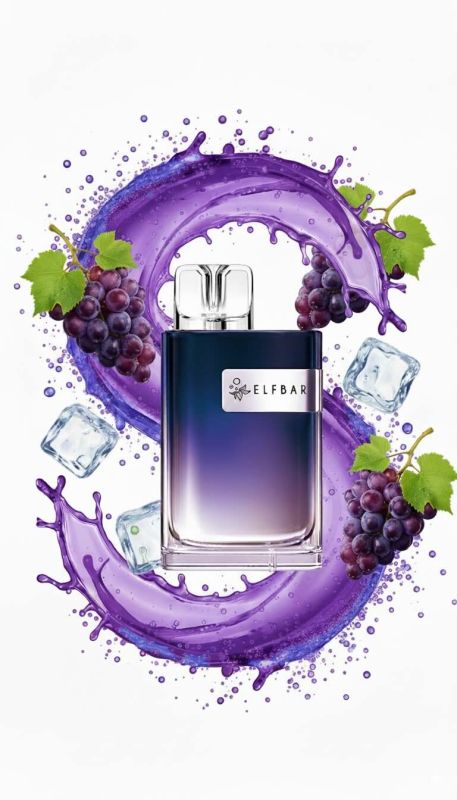 Elf Bar CR8000 - Grape ice 5%