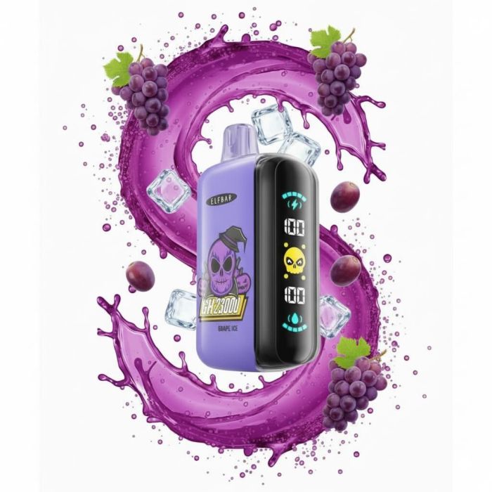 Elf Bar GH23000 - Grape Ice 5%