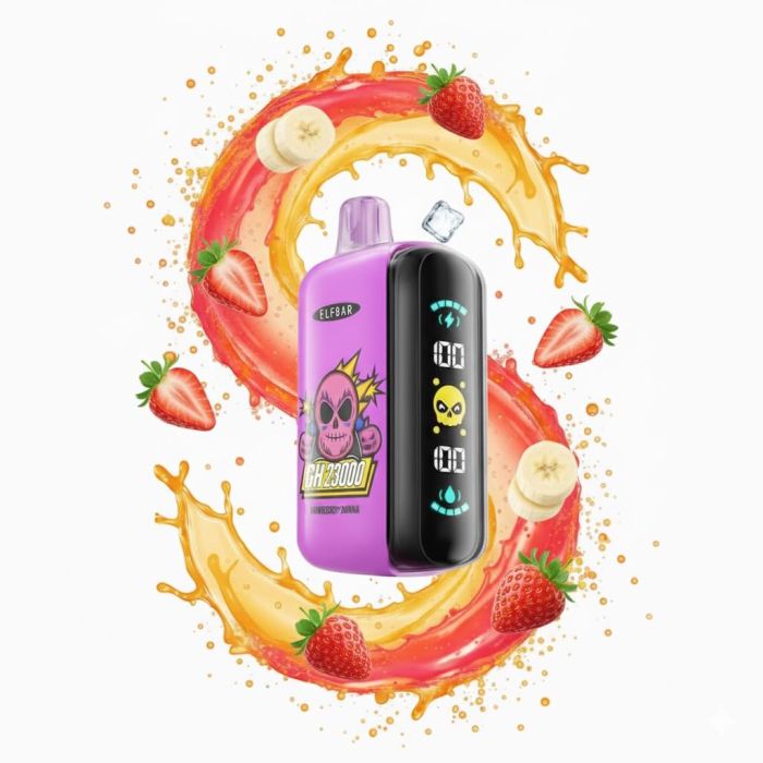 Elf Bar GH23000 - Strawberry Banana 5%