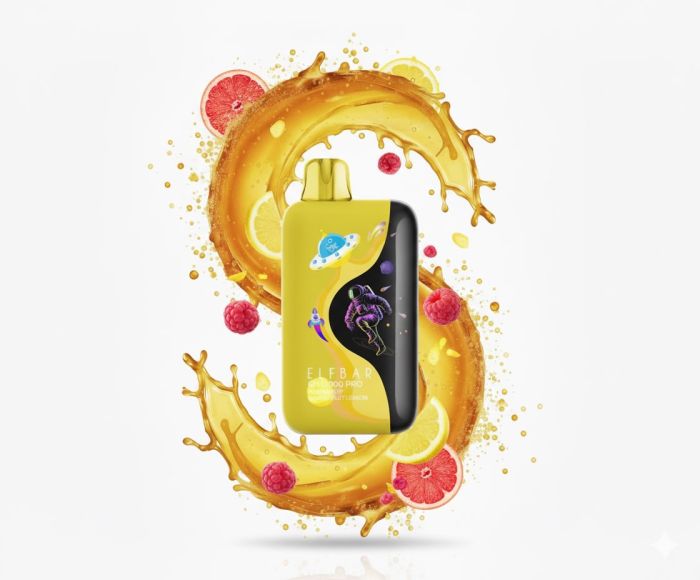 Elf Bar GH33000 PRO - Raspberry Grapefruit Lemon 5%