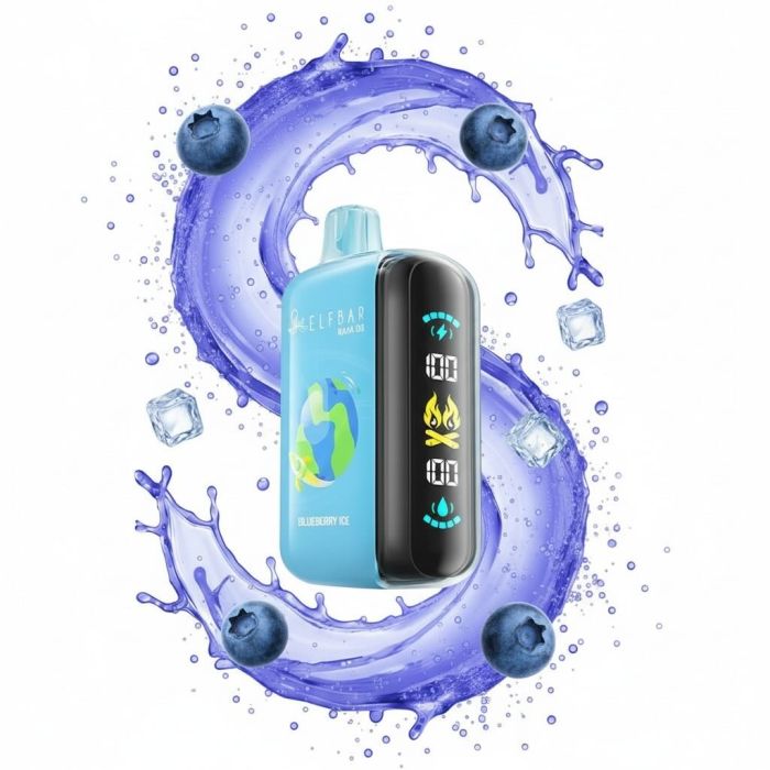 Elf Bar RAYA D3 25000 - Blueberry Ice 5%