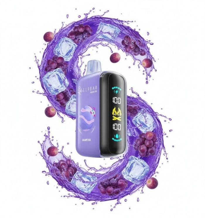 Elf Bar RAYA D3 25000 - Grape Ice 5%