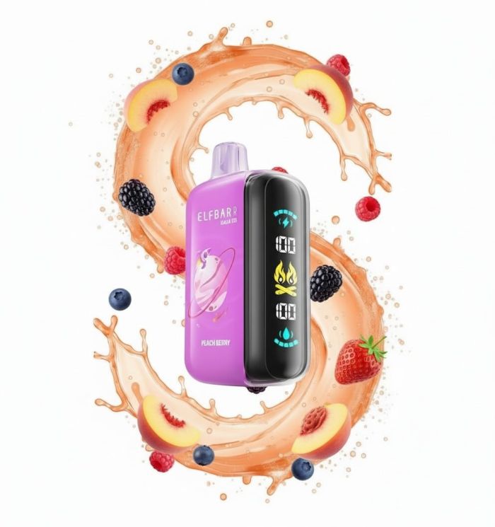 Elf Bar RAYA D3 25000 - Peach Berry 5%