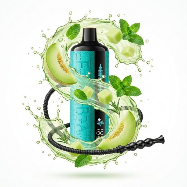 Elf Bar E Shisha 12000 - Melon Mint 5%