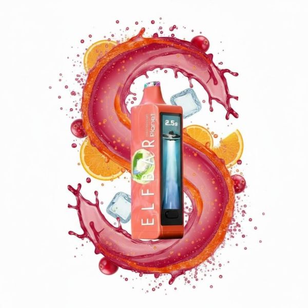 Elf Bar Planet 25000 - Cranberry Orange Baja Splash 5%