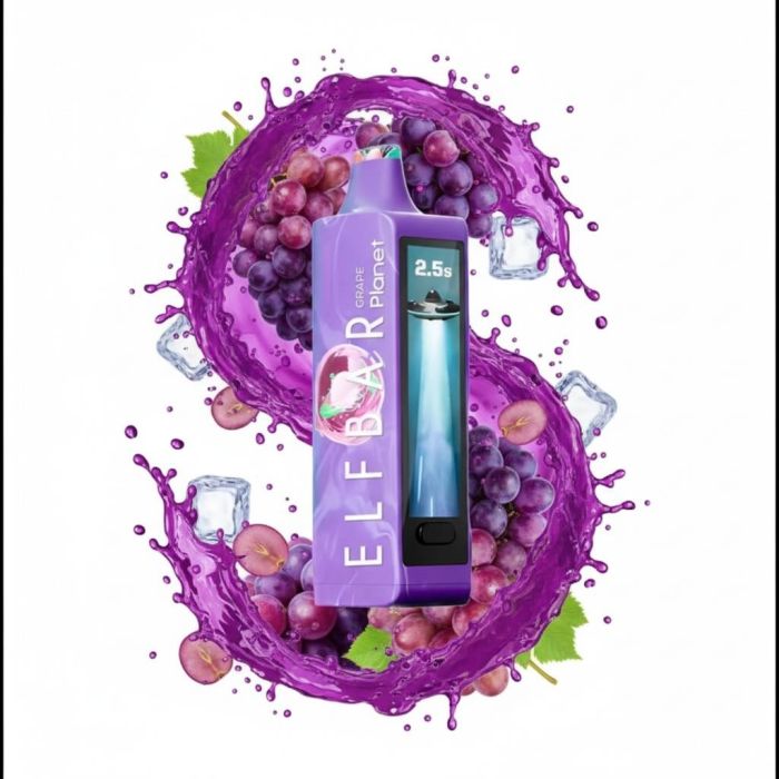 Elf Bar Planet 25000 - Grape 5%