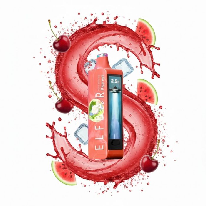 Elf Bar Planet 25000 - Watermelon Cherry 5%