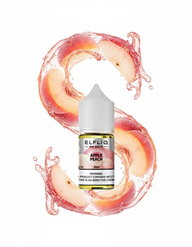 ELFLIQ Elf Bar Salt - Apple peach 30ml (50mg)