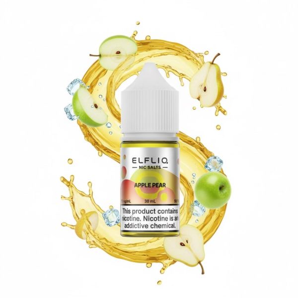 ELFLIQ Elf Bar Salt - Apple Pear 30ml (50mg)
