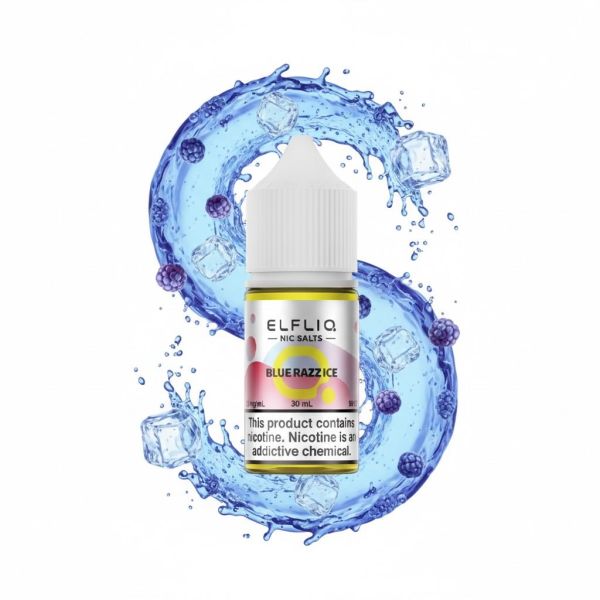 ELFLIQ Elf Bar Salt - Blue razz ice 30ml (50mg)