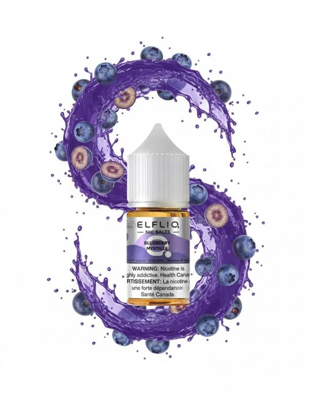 ELFLIQ Elf Bar Salt - Blueberry 30ml (50mg)