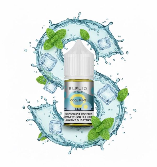 ELFLIQ Elf Bar Salt - Cool Mint 30ml (50mg)