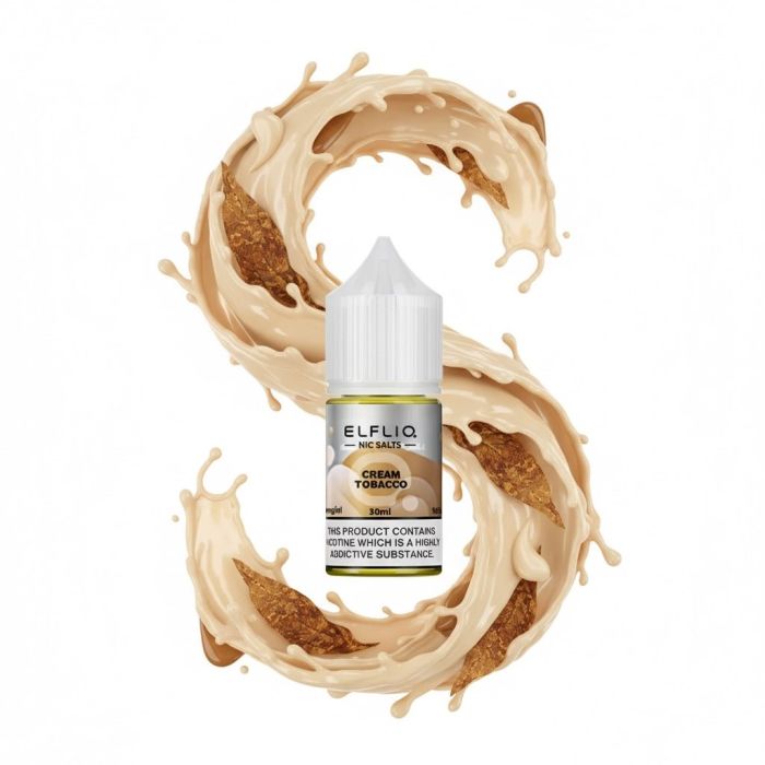 ELFLIQ Elf Bar Salt - Cream tobacco 30ml (50mg)