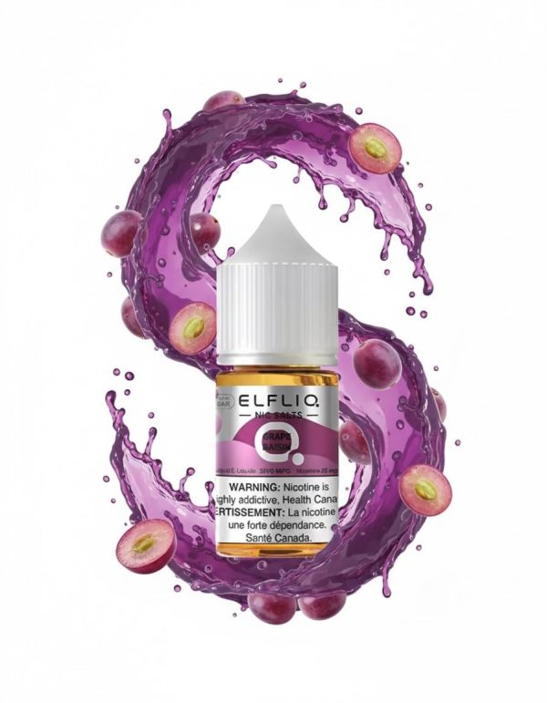 ELFLIQ Elf Bar Salt - Grape 30ml (50mg)