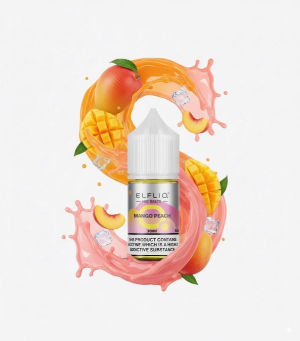 ELFLIQ Elf Bar Salt - Mango Peach 30ml (50mg)