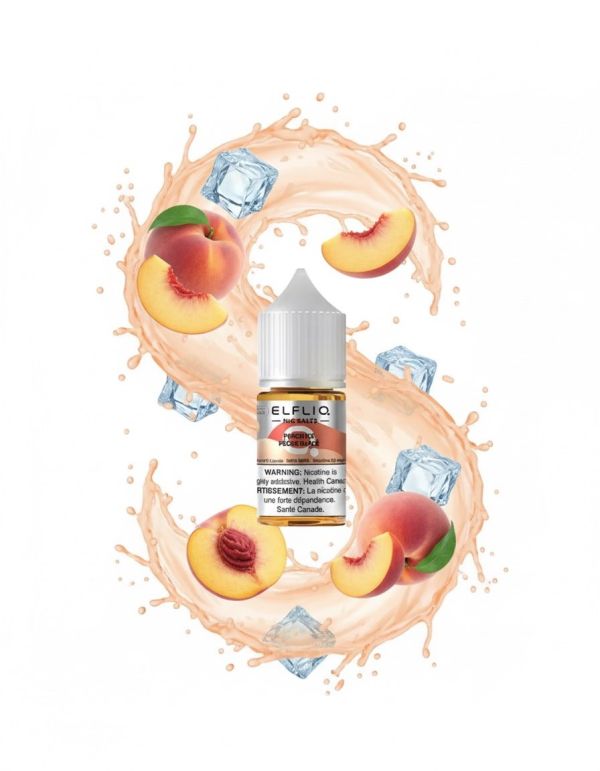 ELFLIQ Elf Bar Salt - Peach ice 30ml (50mg)