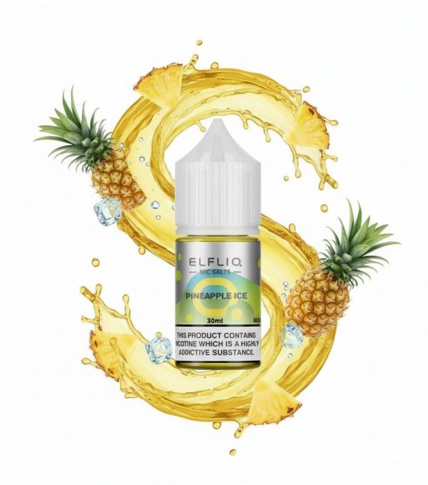 ELFLIQ Elf Bar Salt - Pineapple Ice 30ml (50mg)