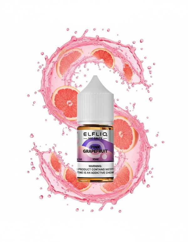ELFLIQ Elf Bar Salt - Pink grapefruit 30ml (50mg)