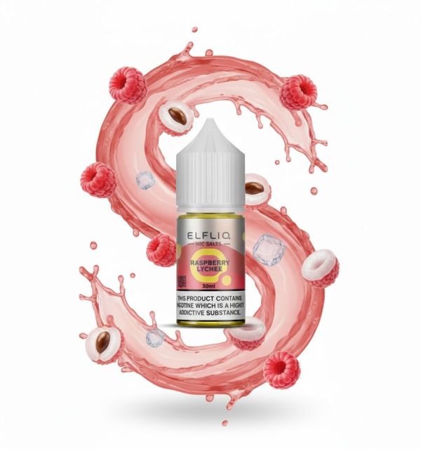 ELFLIQ Elf Bar Salt - Raspberry Lychee 30ml (50mg)