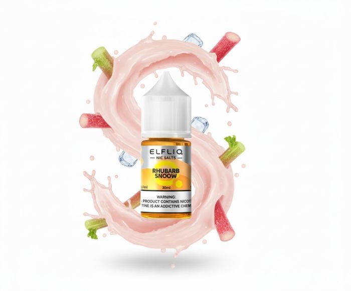 ELFLIQ Elf Bar Salt - Rhubarb snoow 30ml (50mg)