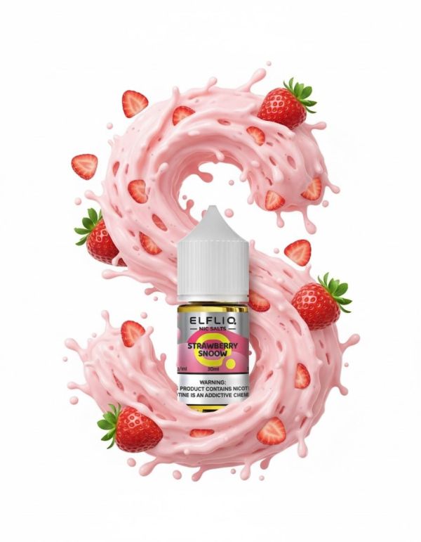 ELFLIQ Elf Bar Salt - Strawberry snoow 30ml (50mg)