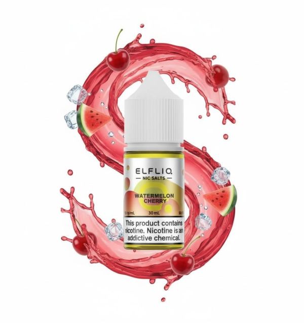 ELFLIQ Elf Bar Salt - Watermelon Cherry 30ml (50mg)