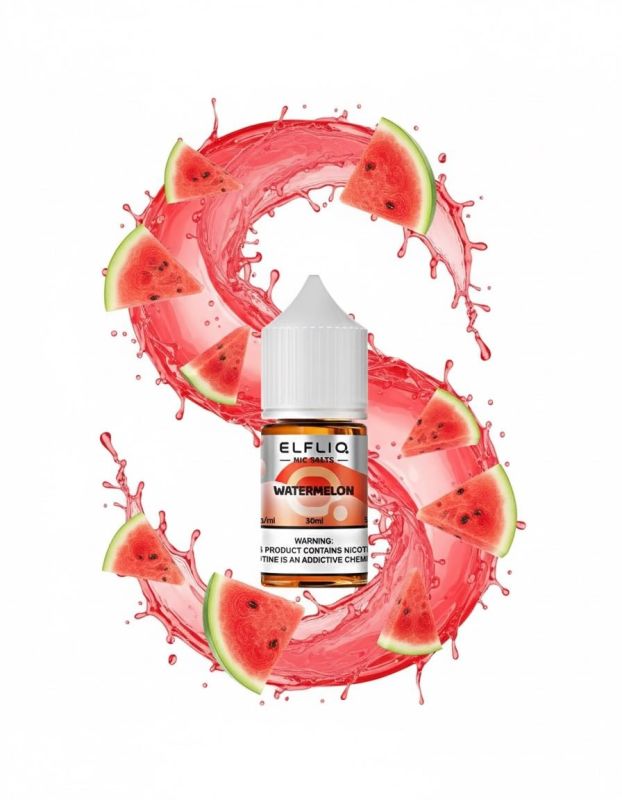 ELFLIQ Elf Bar Salt - Watermelon 30ml (50mg)