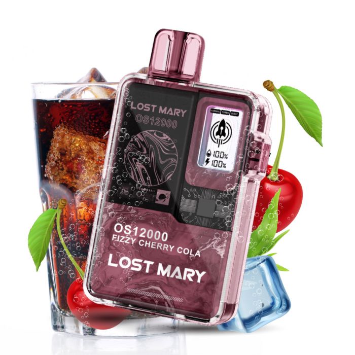 Lost Mary OS 12000 - Fizzy Cherry Cola 5%