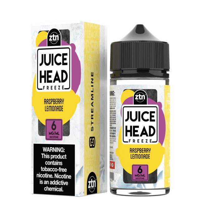 Juice Head - FREEZE Raspberry Lemonade 100ml (3mg)