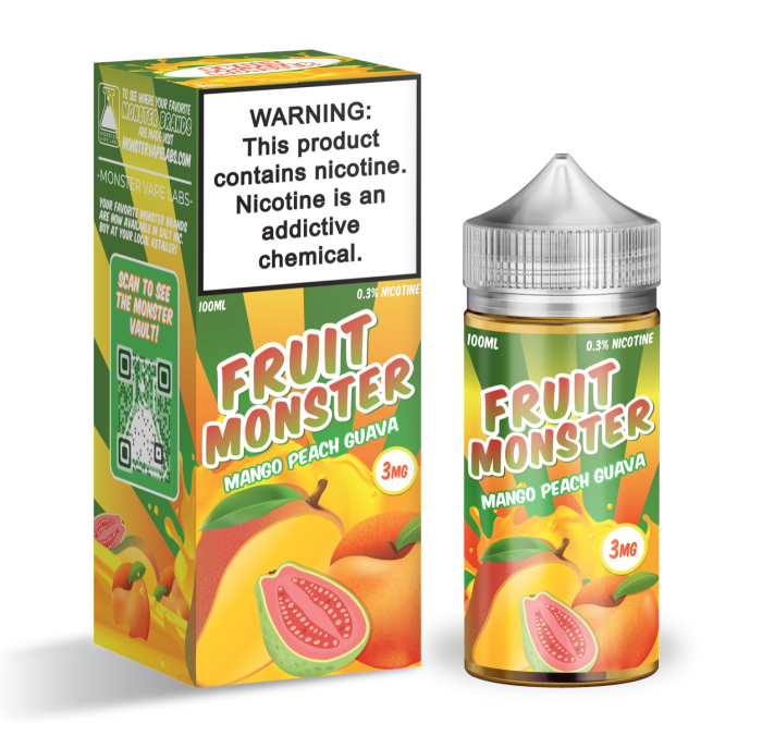 Fruit Monster - Mango Peach Guava 100ml (3mg)