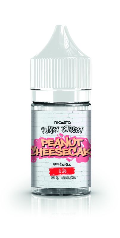 Funky Street - Peanut Cheesecake 30мл (6мг)