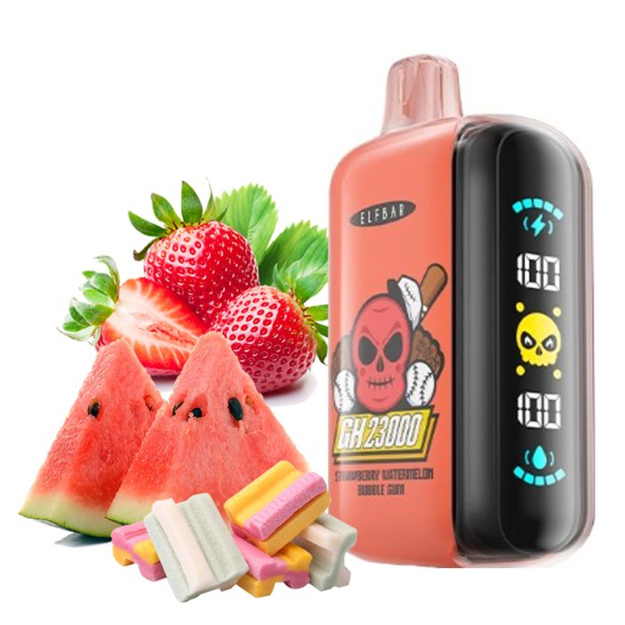 Elf Bar GH23000 - Strawberry Watermelon Bubble Gum 5%
