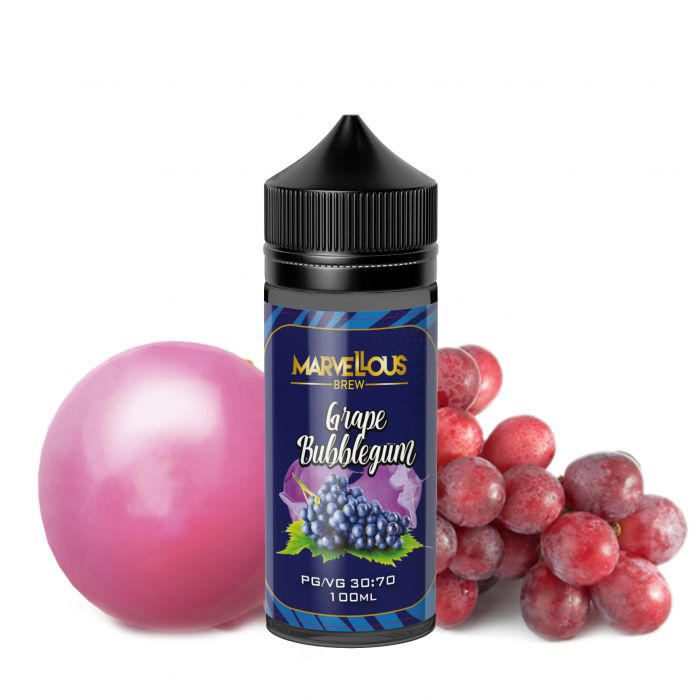 Marvelous Brew - Grape Bubblegum 100ml (3mg)
