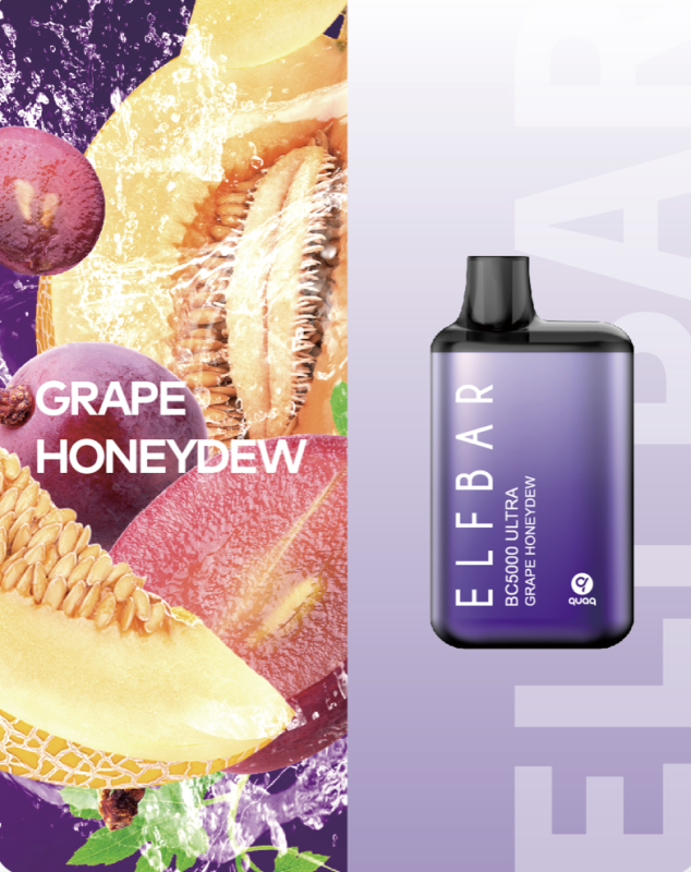 Elf Bar BC5000 Ultra - Grape honeydew 5%