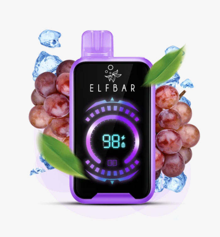 Elf Bar RAYA D2 20000 - Grape Ice 5%