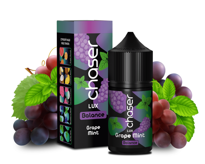 SALT Chaser LUX 30ml - Grape Mint (50mg)