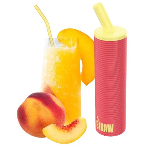 Straw 3000 Disposable Pod - Hella Peach 5%