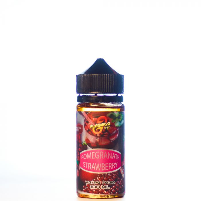 Flamingo - Pomegranate Strawberry 100ml (0mg)