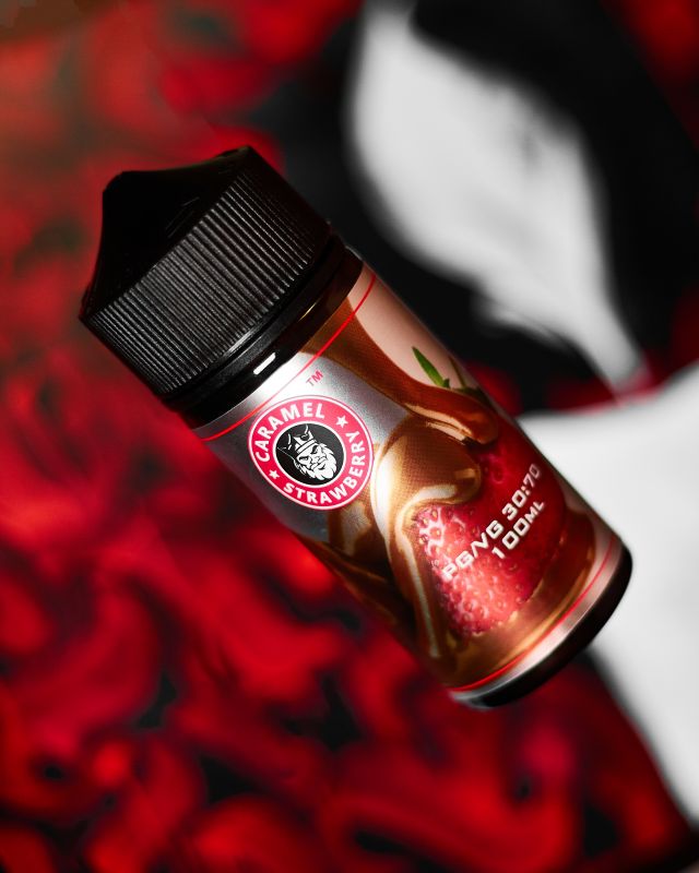 Flamingo - Caramel Strawberry 100ml (0mg)
