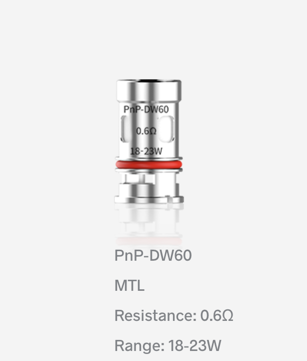 Испаритель VOOPOO PnP-DW60 0.6ohm