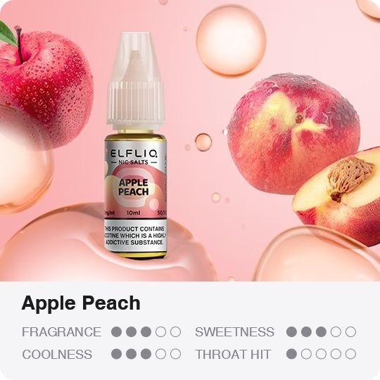 ELFLIQ Elf Bar - Apple peach 10ml (50mg)