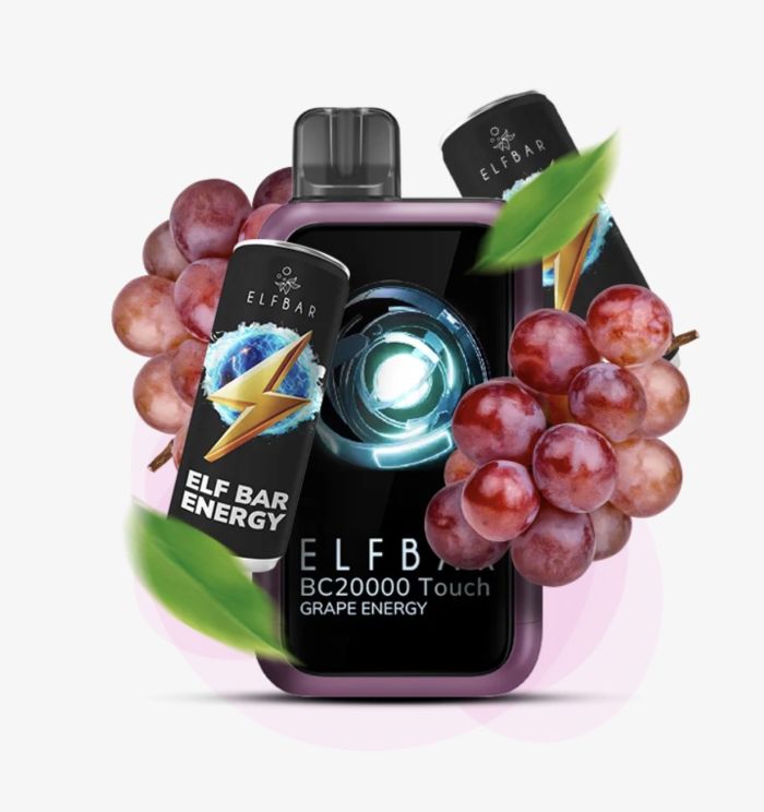 Elf Bar BC20000  Touch - Grape Energy 5%