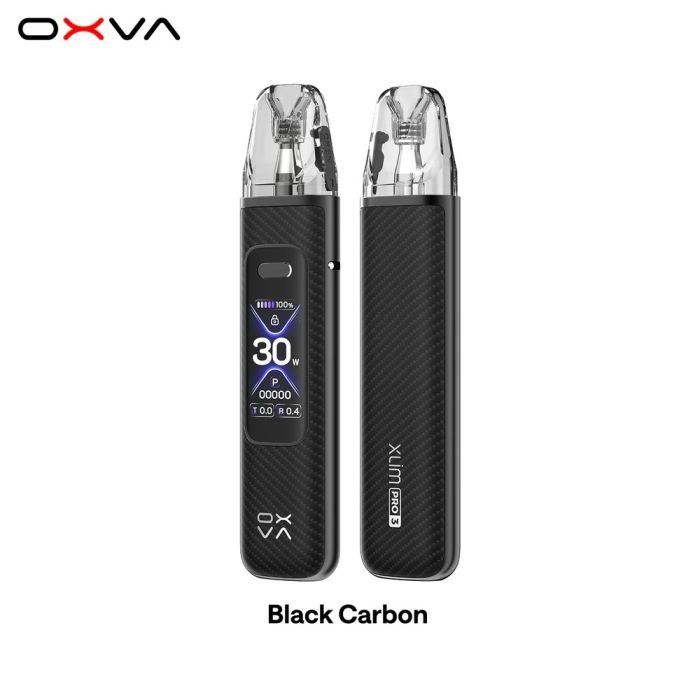 OXVA Xlim PRO 3 Pod Kit - Black Carbon