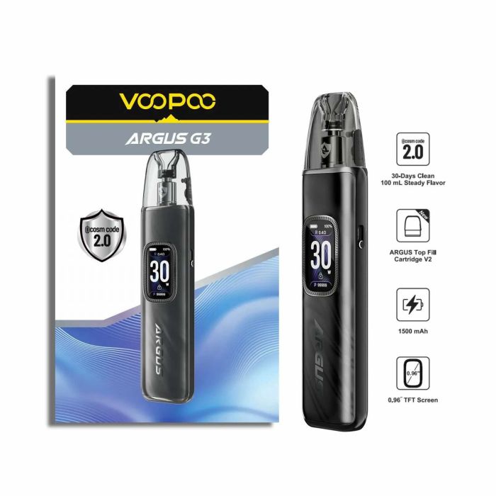 VOOPOO Argus G3 Pod - midnight black