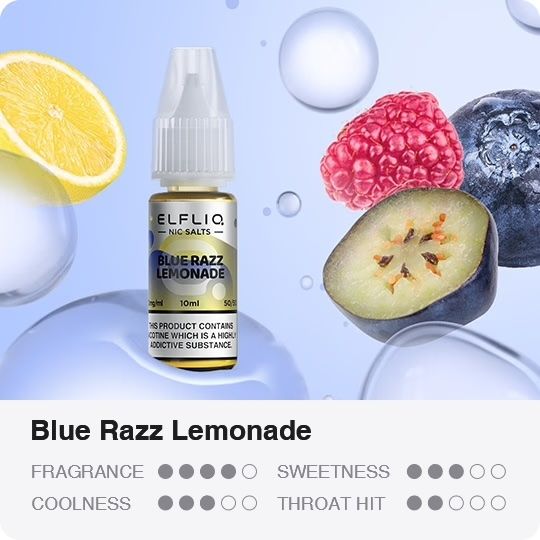 ELFLIQ Elf Bar - Blue razz lemonade 10ml (50mg)